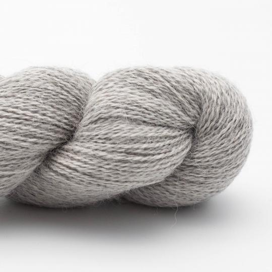 Kremke baby alpaca lace - 17. Light grey